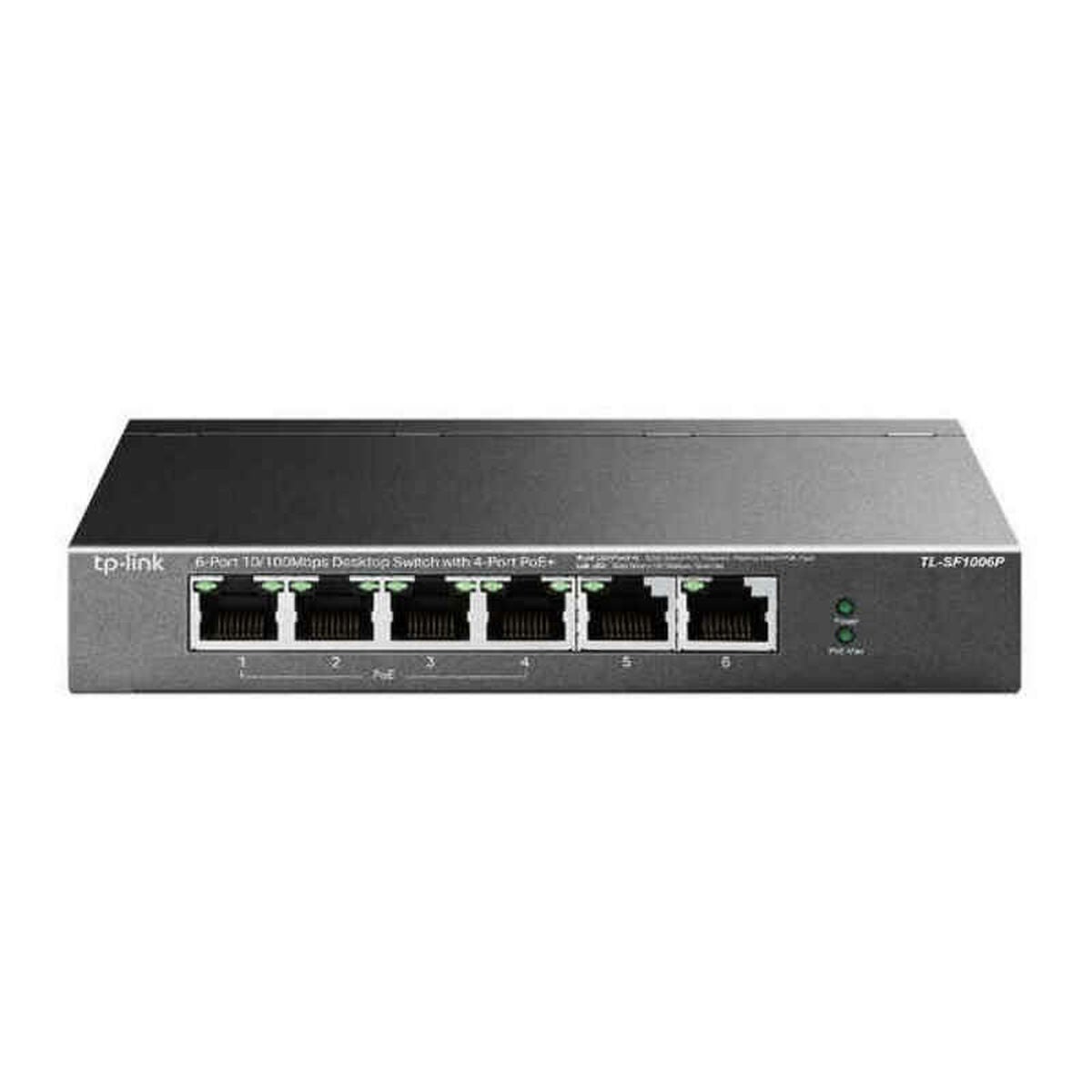 TP-LINK TL-SF1006P Switch Fast Ethernet 6 Puertos con 4 Puertos PoE+ - Imagen 3