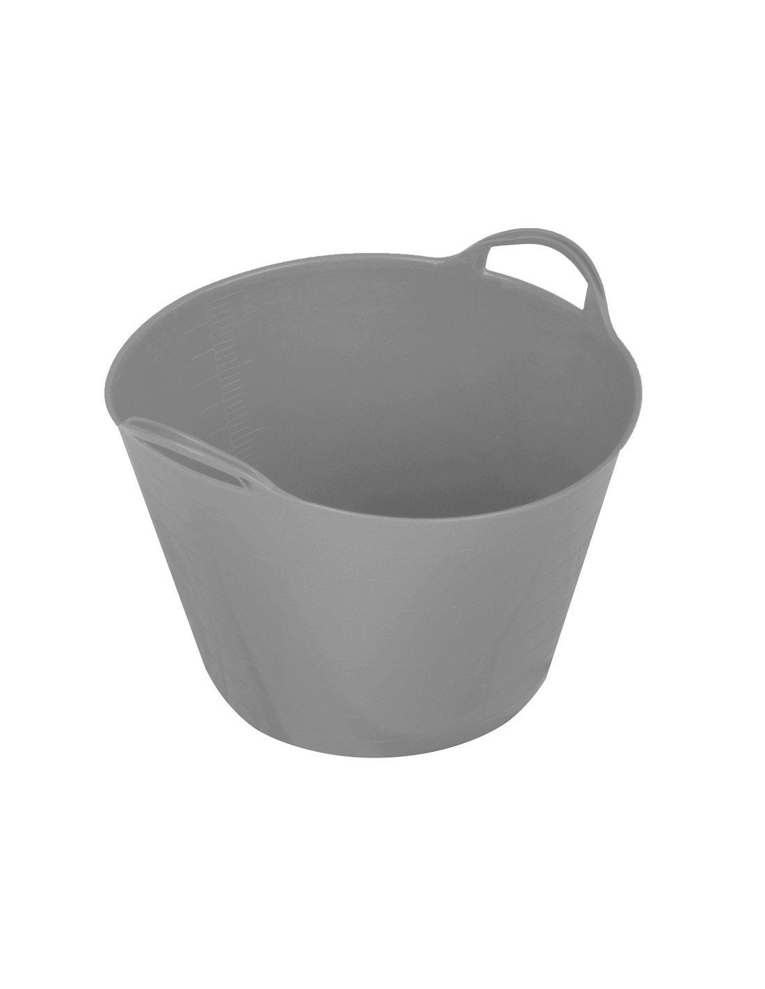 JARDIN202 - Espuerta de plástico | Capazo agrícola | 1 unidad (42 L Gris) - 6