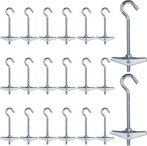 Gancio doppio a molla camar per zoccolo cucina diametro 28 mm, finitura