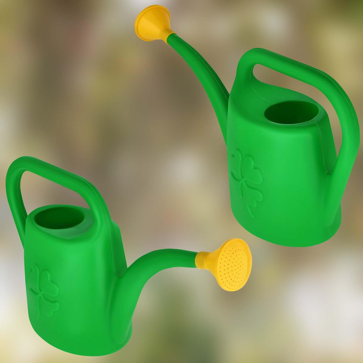 Konewka Ogrodowa Plastikowa - 1,8 L - Konewka do Ogrodu z Sitkiem - Podlewanie Roślin - Zielona KOTARBAU - 3