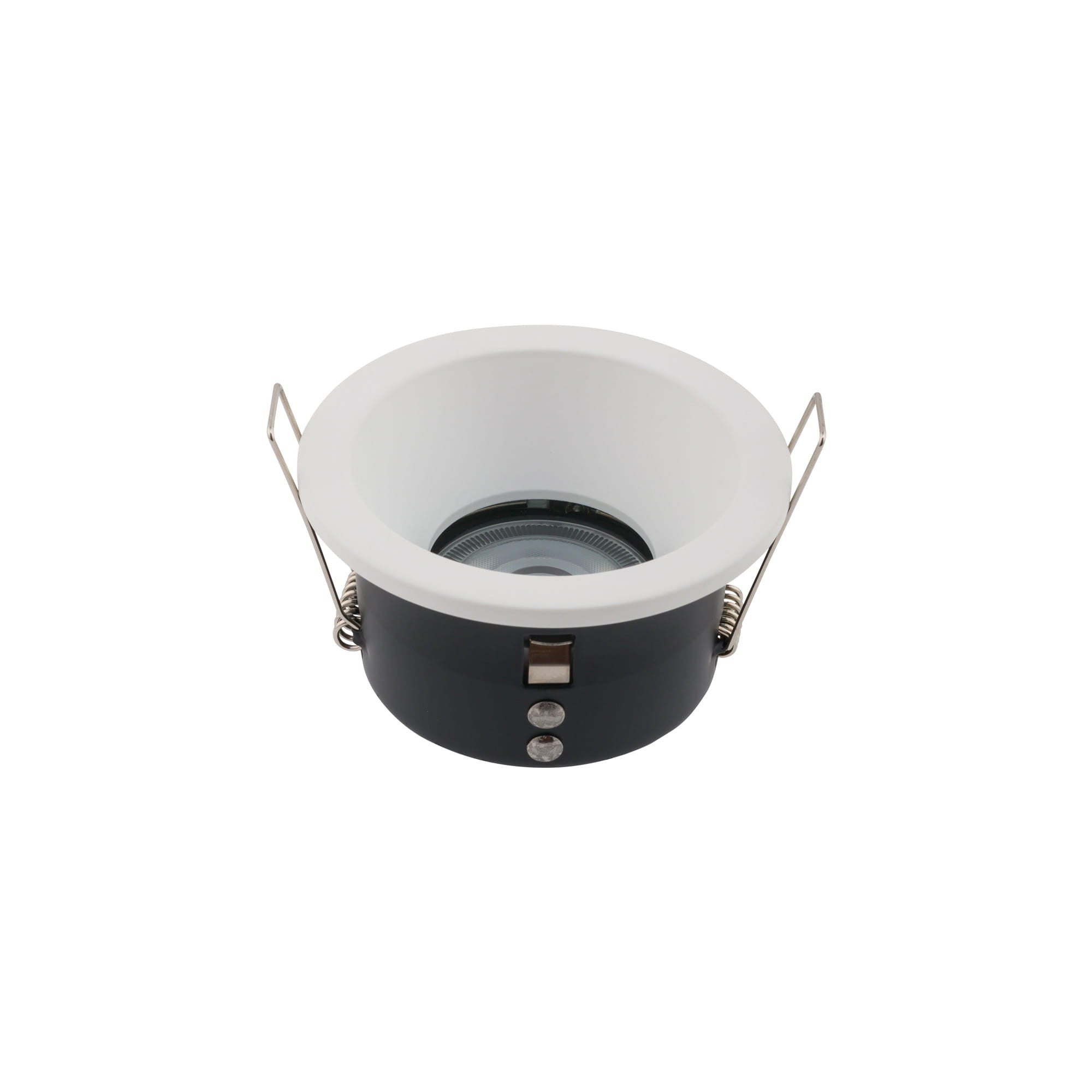 Oprawa sufitowa wpuszczana Charlie biała 1xGU10x15W okrągła IP54 wym: 8,5 x 8,5 cm aluminium Nowodvorski Lighting
