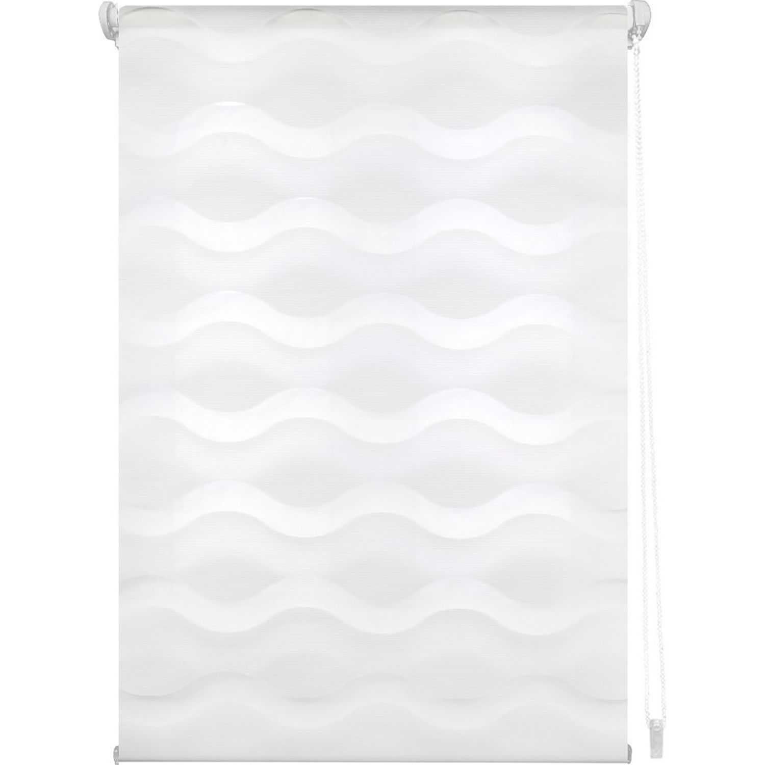 ECOMMERC3 | Tenda a Rullo Giorno e Notte Montaggio SENZA ATTREZZI Misura 42x150 Misura tessuto 39x145 - Tenda a Rullo Notte e Giorno Easyfix Bianca - 2