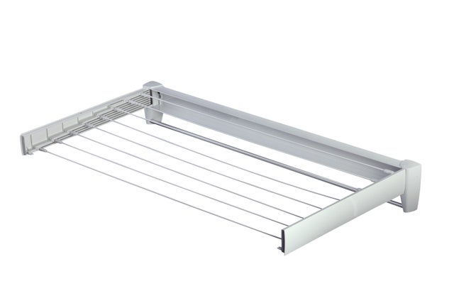 Stendibiancheria da parete estensibile 8 barre Telegant Plus 81, 8,1 m di stenditura