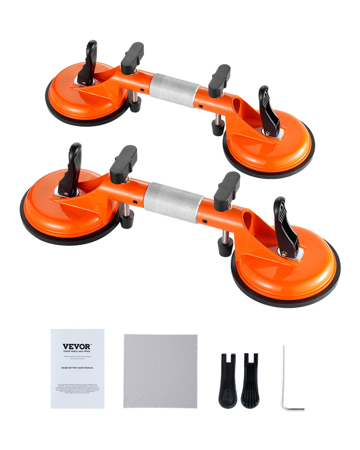 Support De Nivellement Carrelage à Ventouse 122mm - Outil Précis En Alliage D'Aluminium