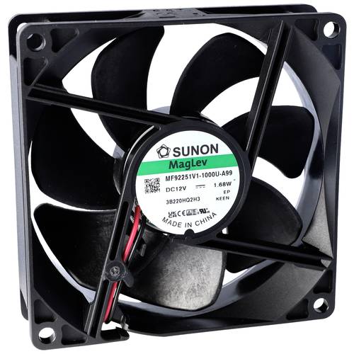 Ventilateur Axial Sunon EE92251S3-1000U-999 12V DC 67.09 M³/h - Neuf