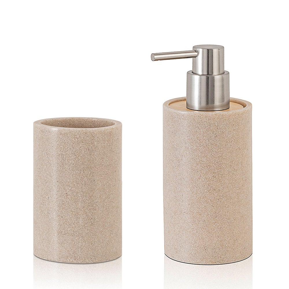 Ensemble d'accessoires de salle de bain cristal 4 pièces