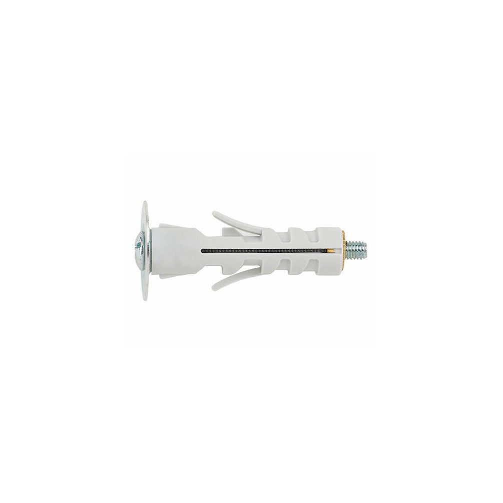 Cheville nylon pour briques creuses et matériaux pleins - Vis M4 x 40 Ø9 - Boite de 70 - 4