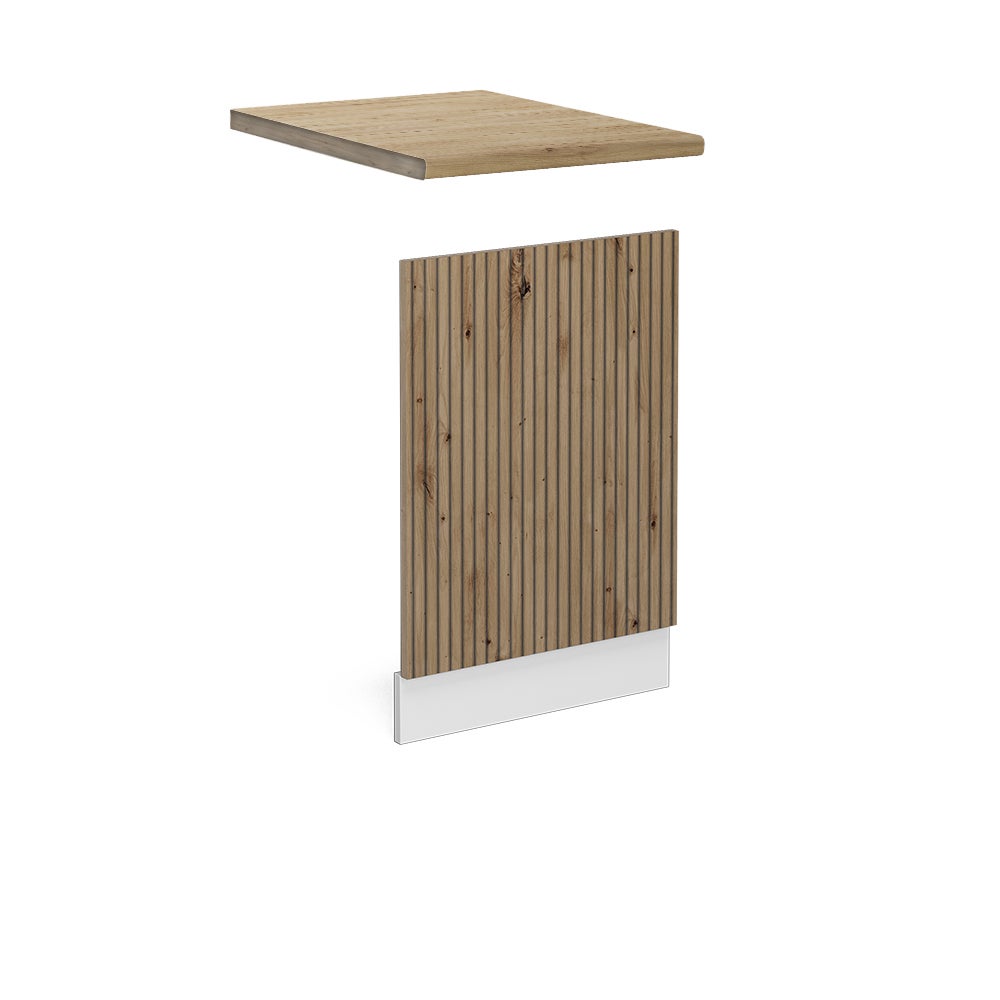 Armario De Pared Madera De Ingeniería Roble Artesano Con Espacio De Almacenaje Vidaxl