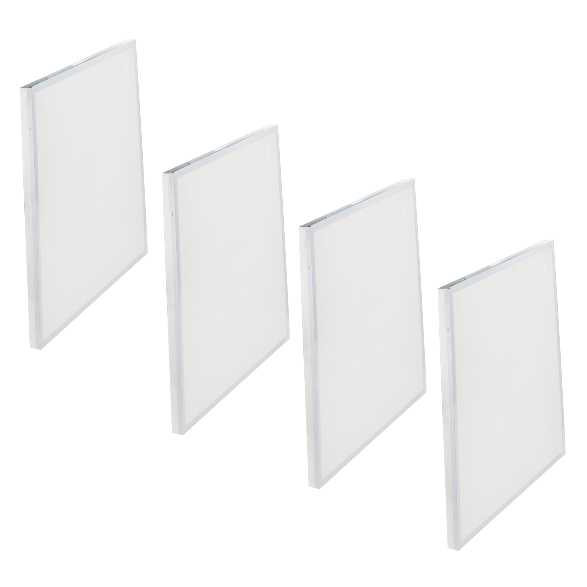 Opakowanie x4 Panel LED Wymiary powierzchni 60x60cm, Moc 50W, Barwa chłodnobiała 6000K, 4000 lumenów, Biała ramka