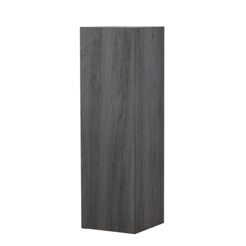 RamsvikH stolik narożny postument czarny.