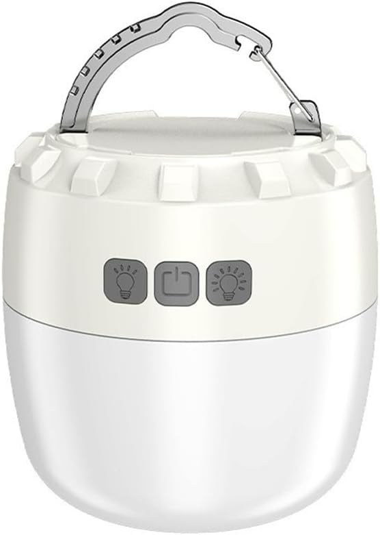 Lanterne De Camping LED Rechargeable 1000 Lm - RGB, étanche IP65, Aimantée, 4000 MAh, Idéale Pour Tente Ou Panne
