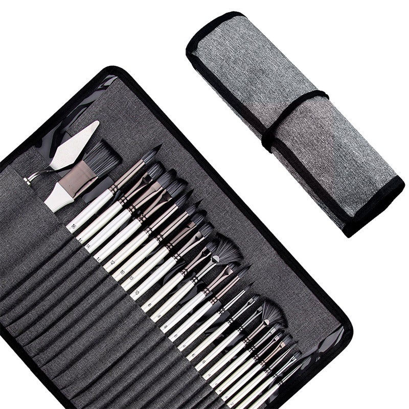 Juego De 25 Pinceles De Crin Para Soldadura - Repuestos Para Antorcha, Ideales Para Aplicar Flux
