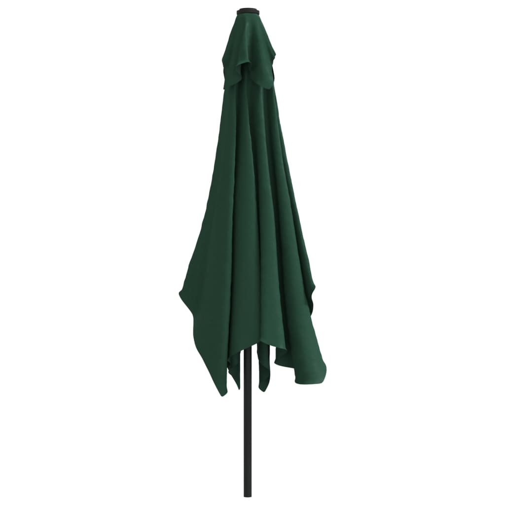 Parasol | Parasol de jardin 200 x 300 cm Vert Rectangulaire CFW51638 - 4