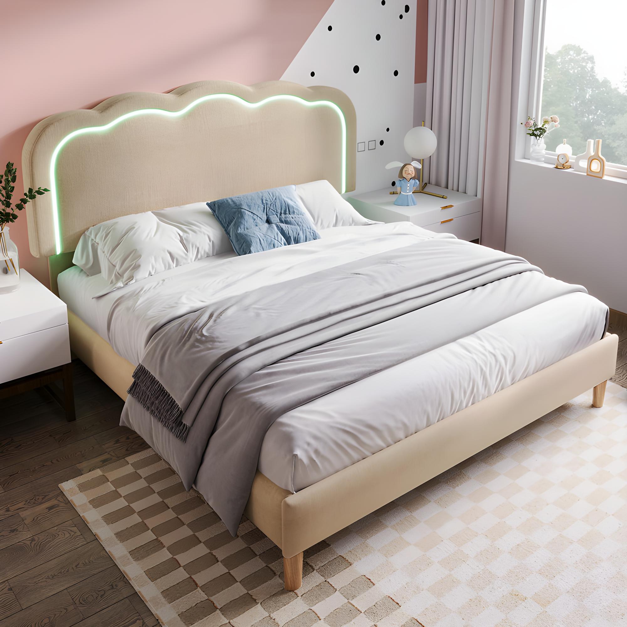 Letto Imbottito, 140200, Letto Idraulico, Tre Cassetti, Box Contenitore Rete A Doghe Con Testiera Senza Materasso Velluto 83754146
