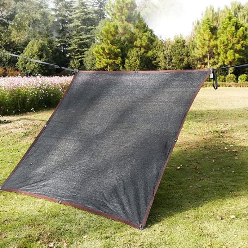 Filet pare-soleil de jardin 3*4m, pare-soleil de confidentialité, auvent d'ombrage de balcon de cour extérieure, filet de protection solaire - 3