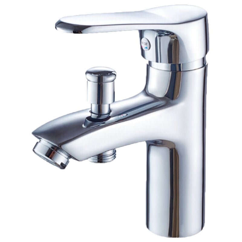 Bateria prysznicowa jednootworowa ciepła i zimna, podwójne zastosowanie, stop