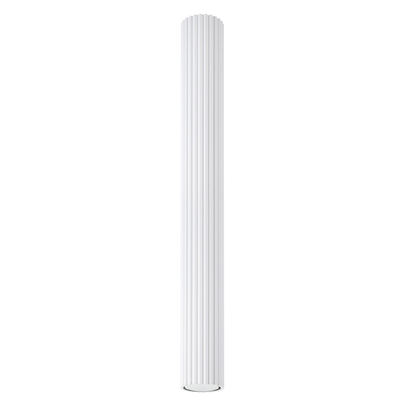 Reflektor sufitowy spot natynkowy Karbon okrągły biały 1xGU10x10W wym: 60 x 6,5 x 6,5 cm aluminium Sollux Lighting