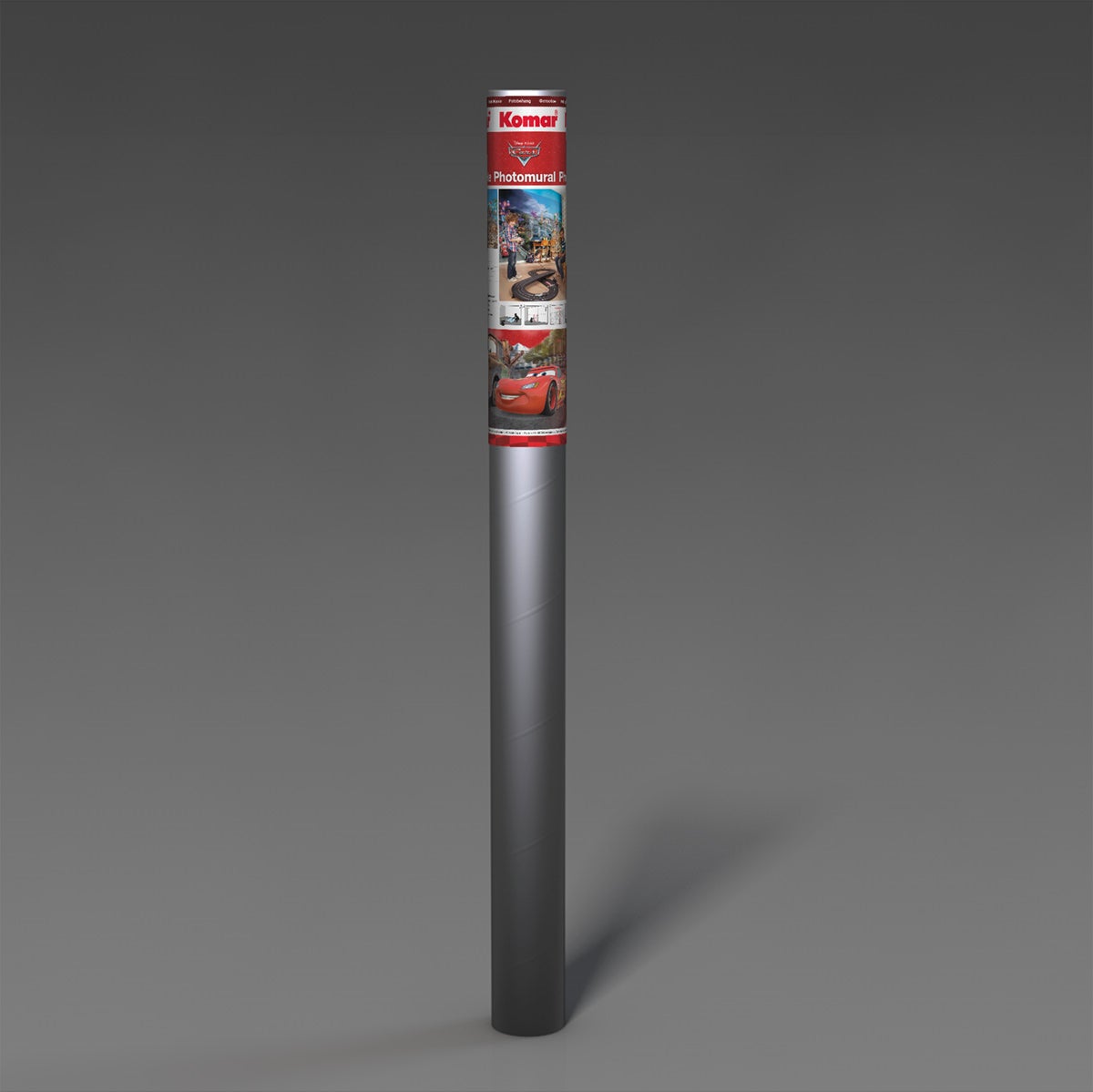 Fototapeta Samochody niebieskim,czerwonymIbeżowym - 368 x 254 cm - DISNEY - 5