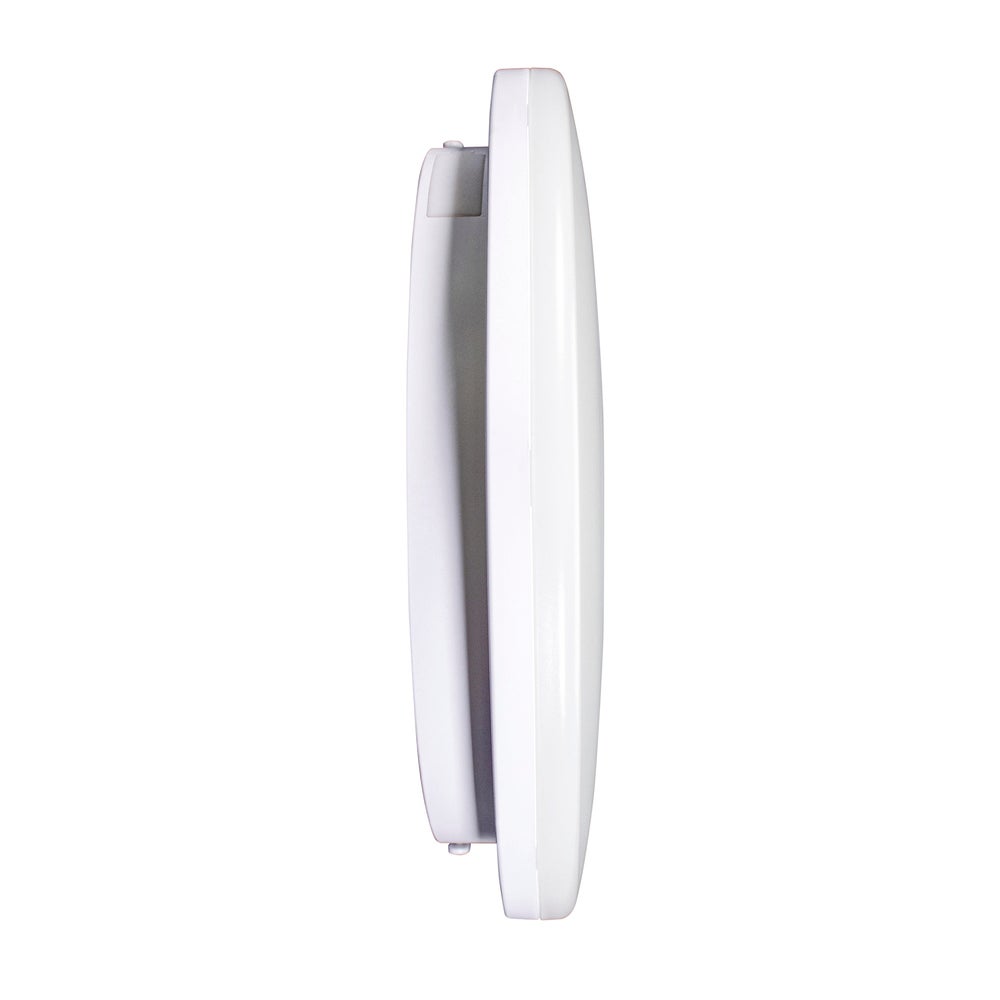 Hublot LED Rond Blanc, 24W, IP65, 2400 lumens, couleurs reglables 3000/4000/6500K, extra plat, puissant, garantie 5 ans - Tibelec - 3