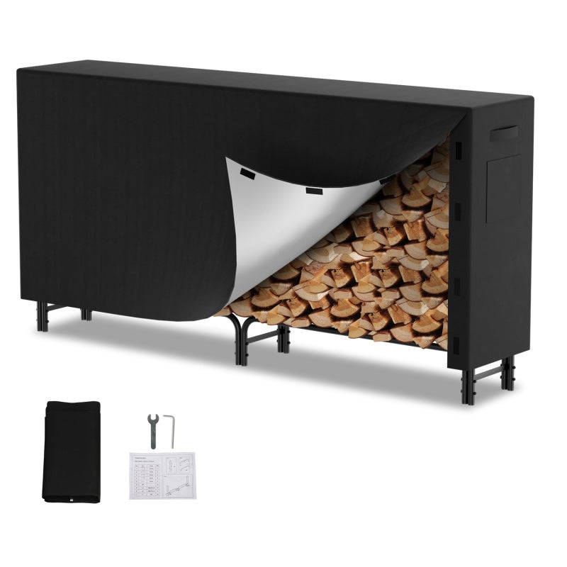 Relaxdays Rangement Pour Bûches, En Métal, Dimensions : 122 X 370 X 38 5 Cm Style Moderne Jardin Cour Exterieur Noir 85214102 Relaxdays Rangement Pour Bûches, En Métal, Dimensions : 122 X 370 X 38 5 Cm Style Moderne Jardin Cour Exterieur Noir 85214102