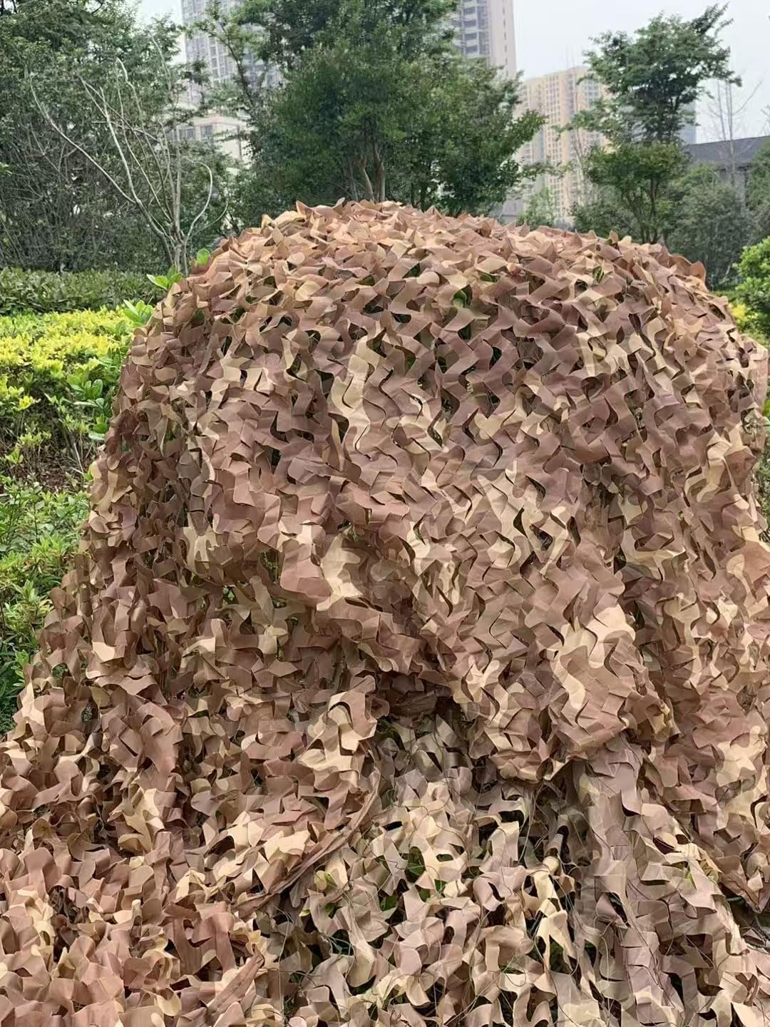 Filet De Camouflage Sable - 1,5x4m Filet Camouflage Renforcé - Crème Solaire, Militaire,Camping,Chasse,Armée,Décoration,D'ombrage,Léger Et Durable - 5