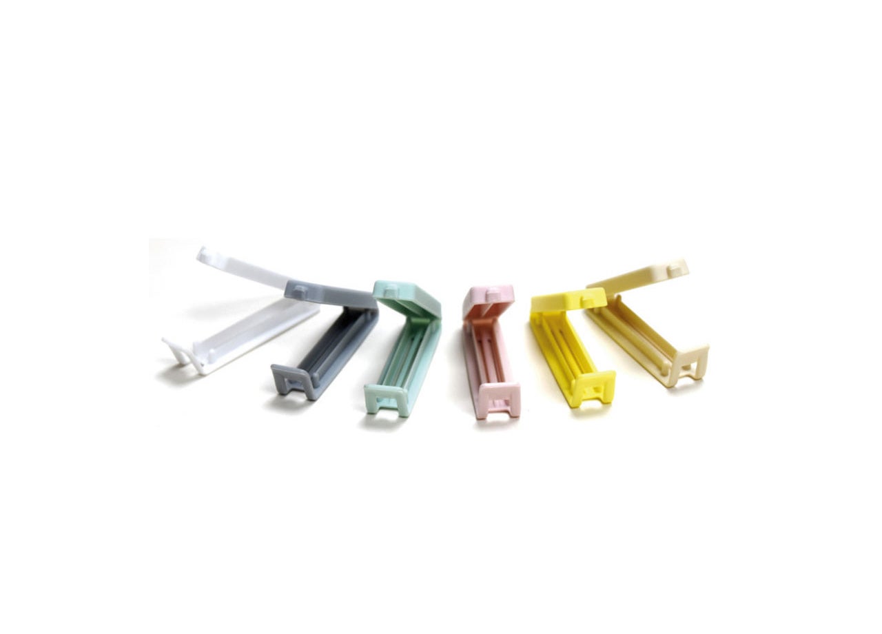 Clip Chiudi Sacchetti Per Alimenti – 9 Pezzi In ABS E Silicone, Riutilizzabili E Colorate – Mollette Per Pane, Snack, Patatine, Freschezza Garantita - 4