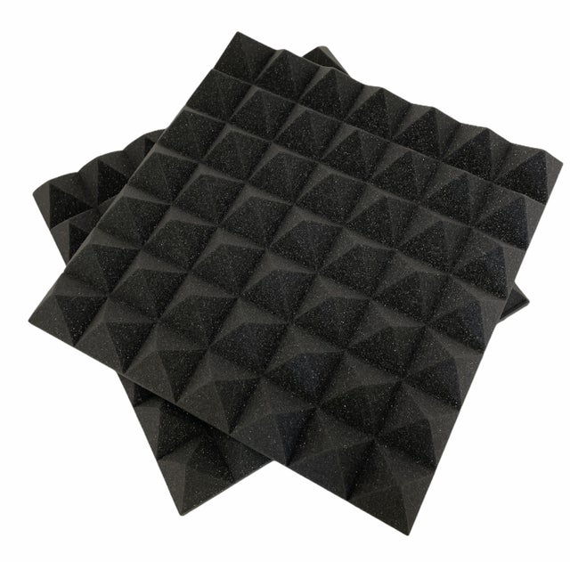 Pannelli Piramidali 7 Cm | 50x50x7 Cm - Ignifughi fonoassorbenti insonorizzanti pareti studio registrazione alta densità