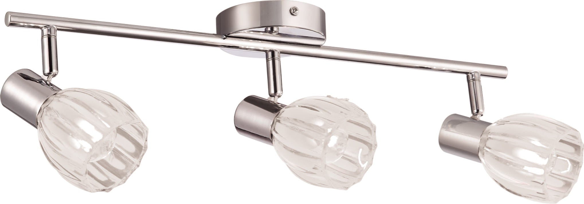 Lampa sufitowa wisząca Embo chromowana przezroczysta 3xE14x40W wym: 17 x 50 x 18 cm kryształ Kaja
