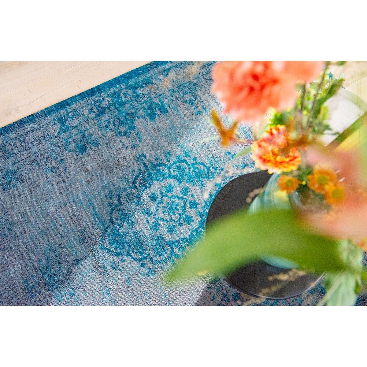 Tapis de salon coton Médaillon Fading World 170x240 cm - 5