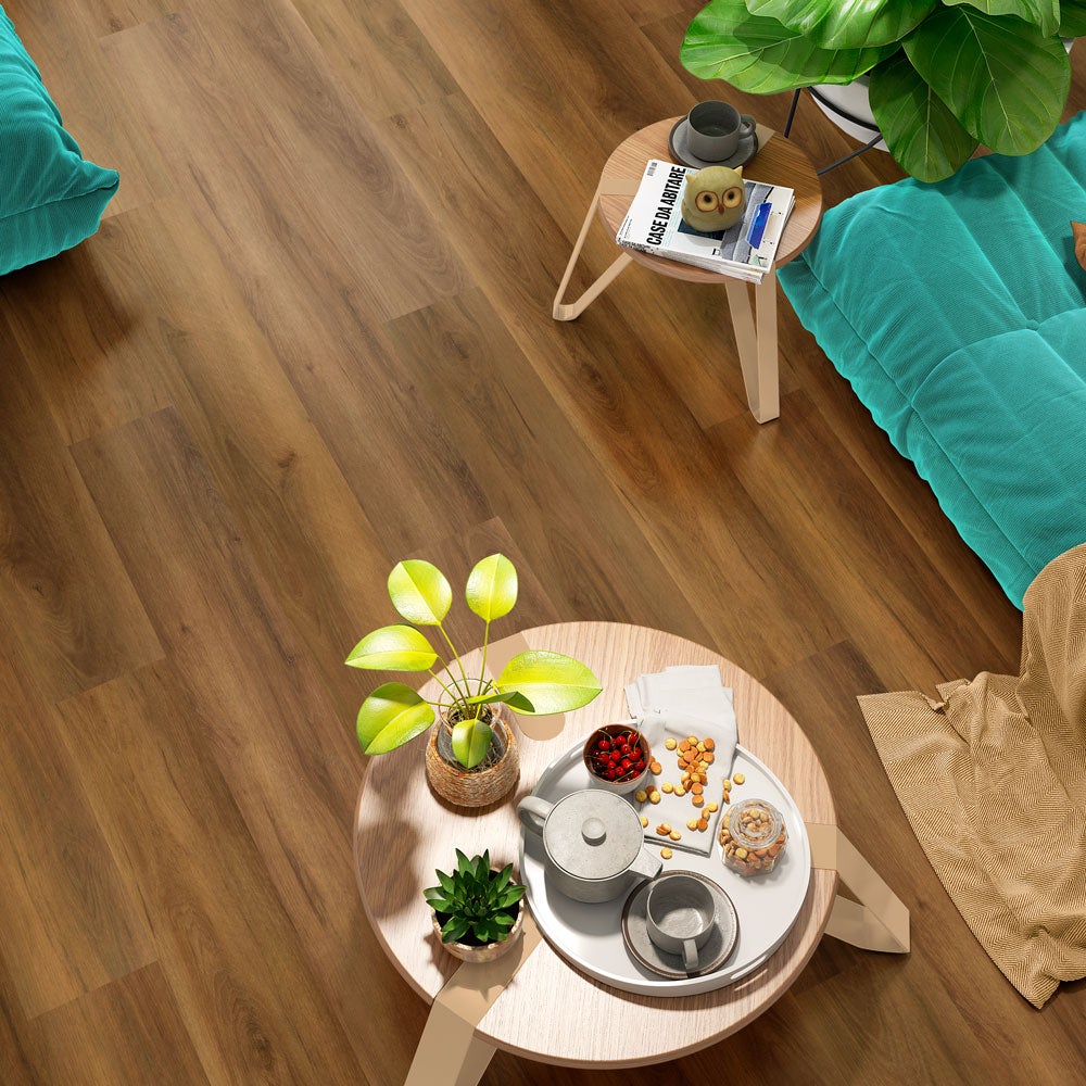 Galaxy  Suelo Vinílico Clic Spc Orion Large Hickory Silence , Leroy Merlin