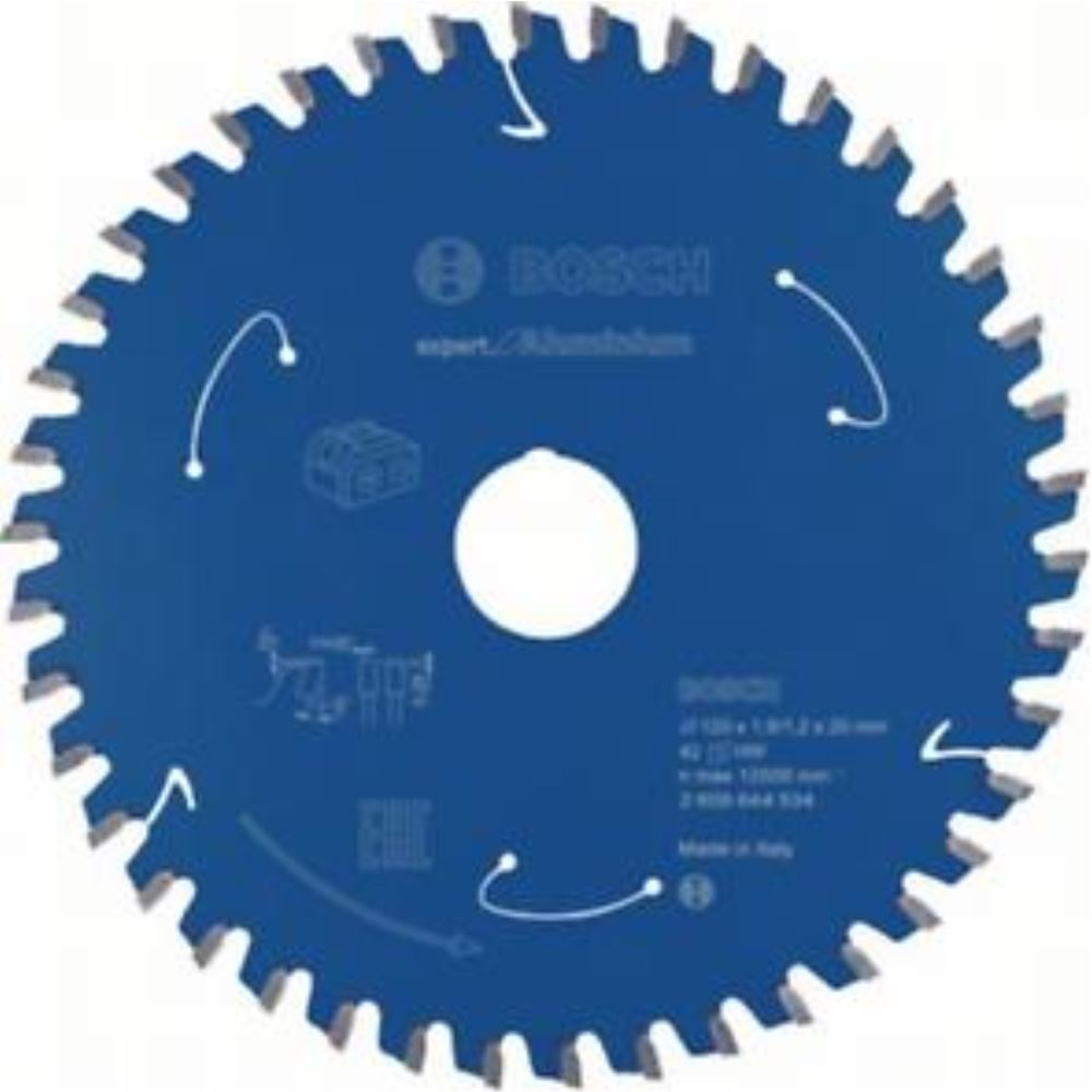 Disco de sierra circular Expert for Aluminium para sierras sin cables 120&amp;nbsp;x&amp;nbsp;1,8/1,2&amp;nbsp;x&amp;nbsp;20 T42