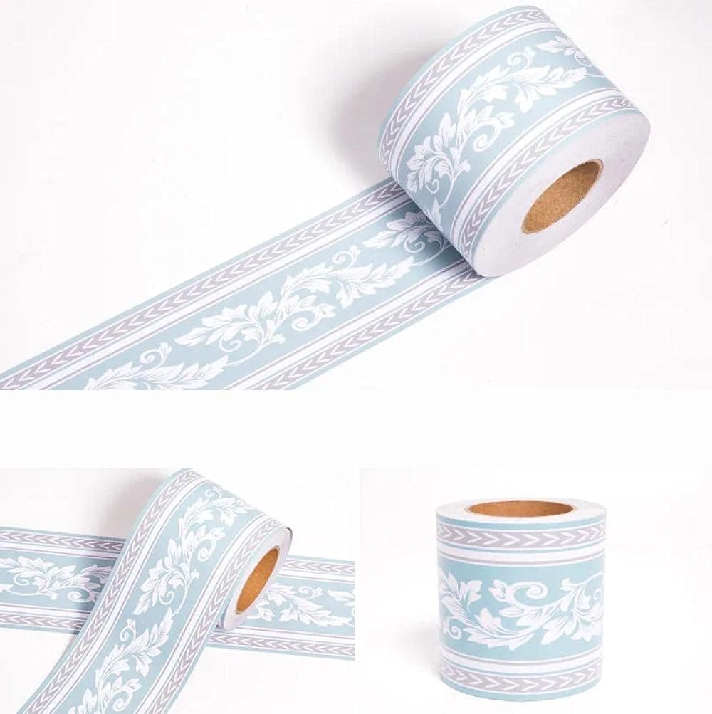 Papier Peint Autocollant 3D Motif Mer Bleu Clair - Décor Mural Amovible Et Repositionnable - Pour Toutes Les Pièces