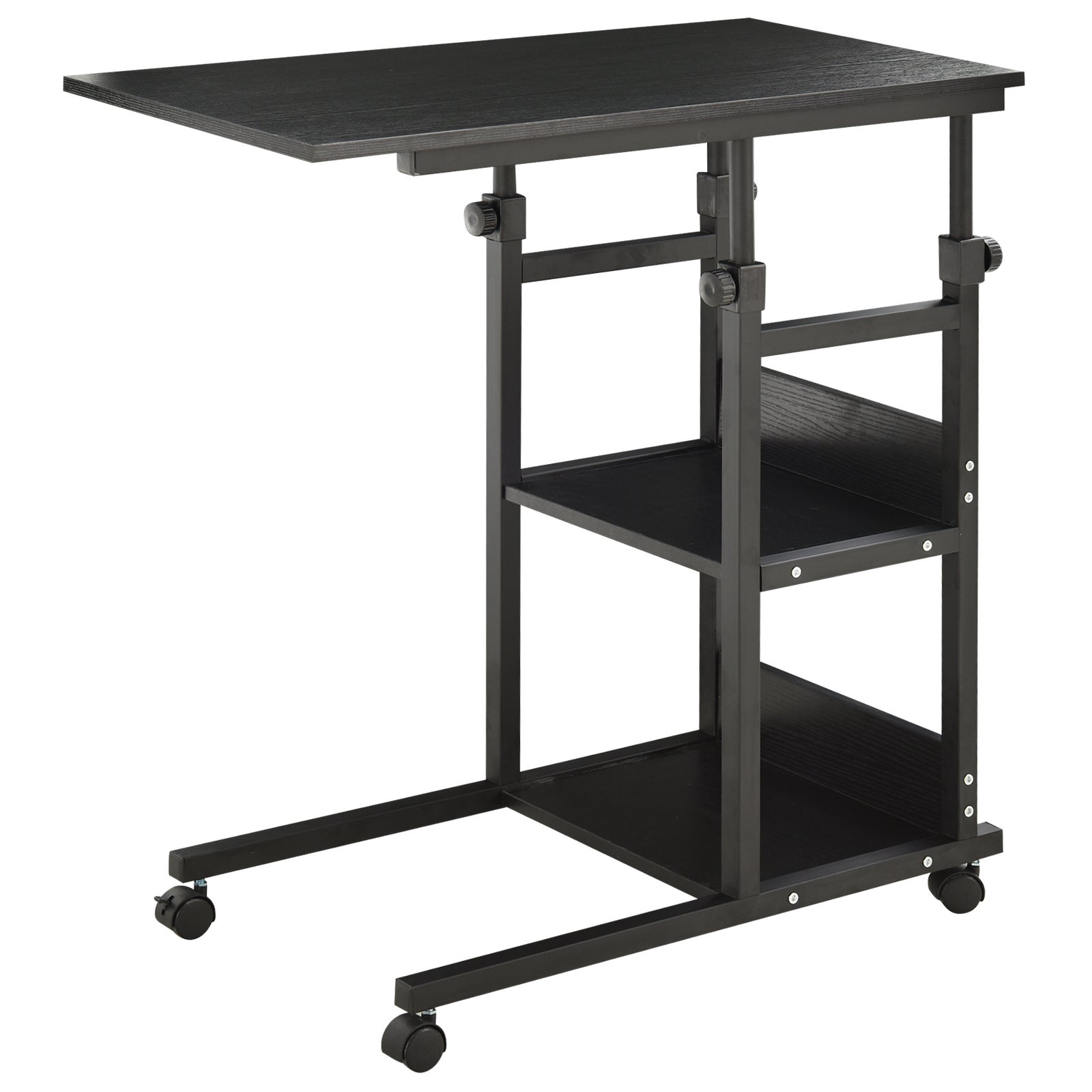 Table d'appoint Bout de canapé Table roulante Table de Lit pour ...