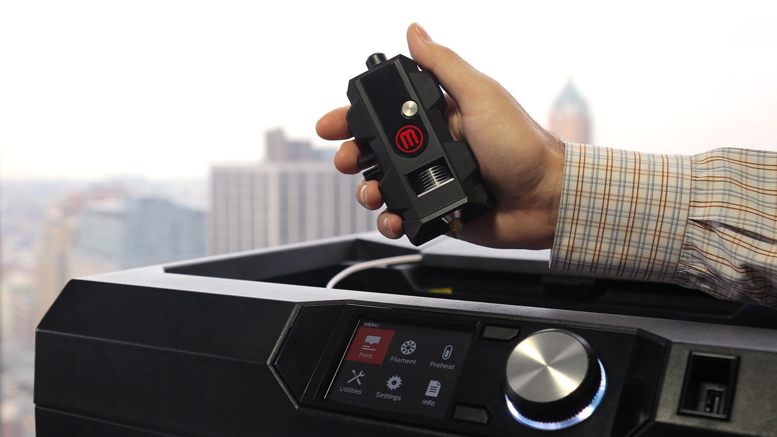 Makerbot MP07325 Estrusore per Replicator Smart Extruder+ - 2