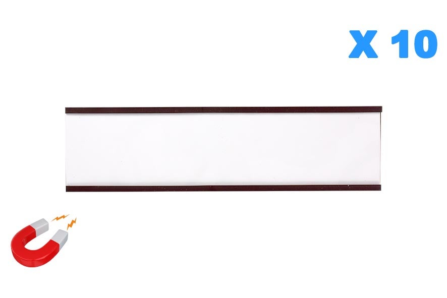 Étiquettes Magnétiques Inscriptibles 75 X 25 Mm | Whitebord