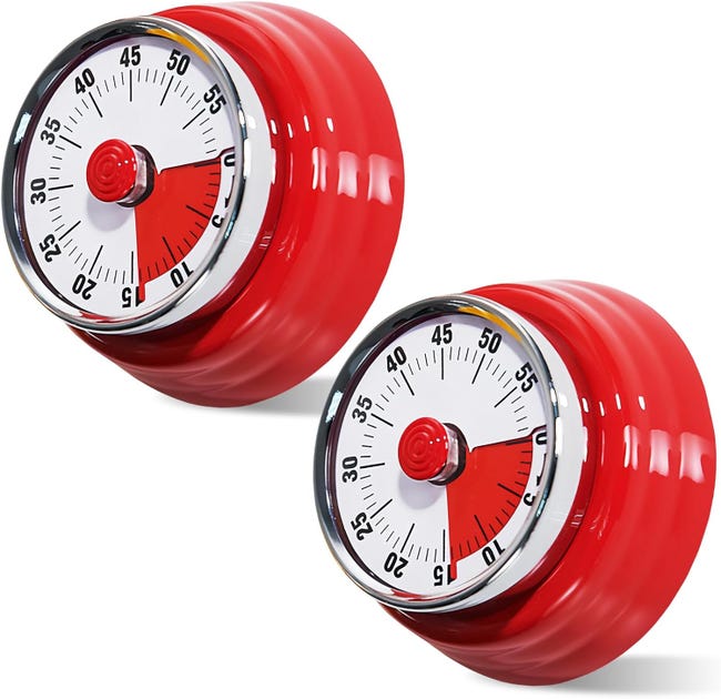 Merlin 2. Cook Timer Przypomnienie o timerze kuchennym, 2-częściowy timer kuchenny, timer ...