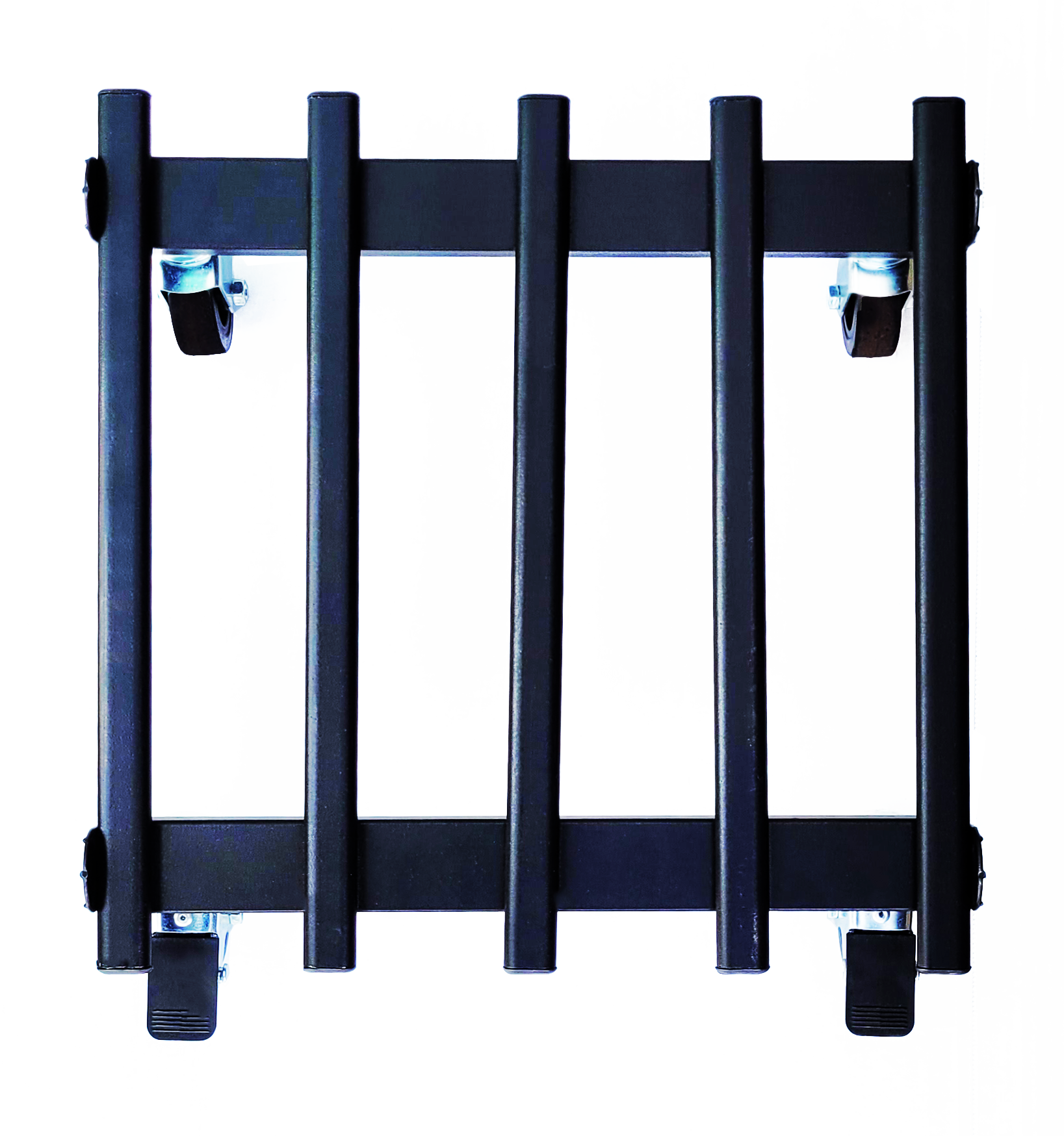 Carrello Rotondo Per Vasi Grandi Tecnokit - Robusto, 200 Kg Di Carico, Ruote Con Freno, Made In Italy, Diametro 65 Cm, Colore Nero - 11