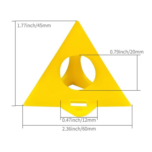 4 Supports De Toile Pour Peinture Coulée | Structure Triangulaire Stable | Pour Toiles, Meubles, Portes, Travaux Manuels