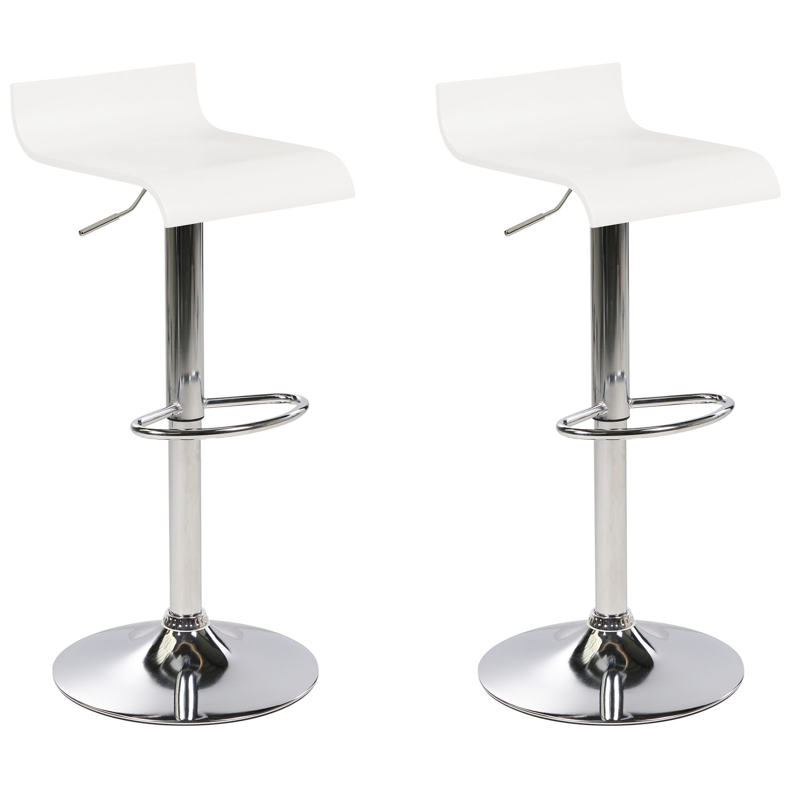 HOMCOM Set di 2 Sedie da Bar Moderno Sedia Girevole Schienale Regolabile in Altezza in Legno Metallo 5 Ruote Piroettanti Robusto Nero Multifunzionale HOMCOM Set di 2 Sedie da Bar Moderno Sedia Girevole Schienale Regolabile in Altezza in Legno Metallo 5 Ruote Piroettanti Robusto Nero Multifunzionale