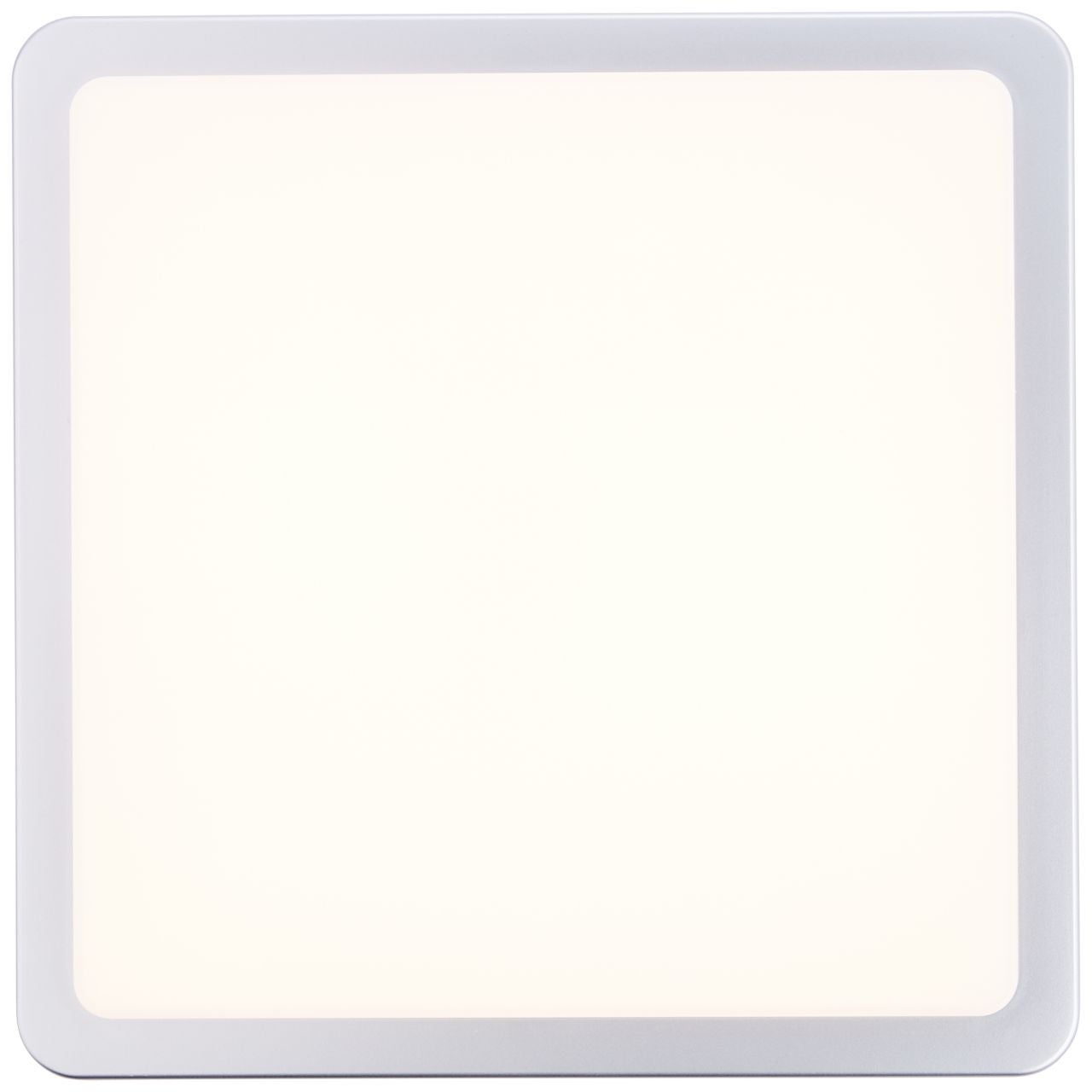Lampa sufitowa LED BRILLIANT płaska 40x40cm srebrna | 1x LED zintegrowana, LED 24W zintegrowana, (2500lm, 2800-6500K) - 5
