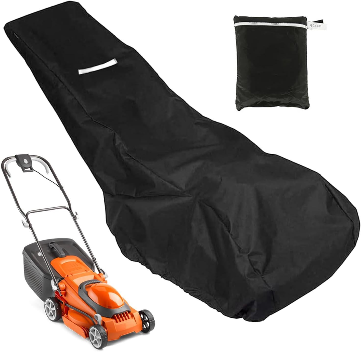 Funda Impermeable Para Cortacésped - 195x108x66 Cm, Oxford 210D, Con Cordón Y Bolsa