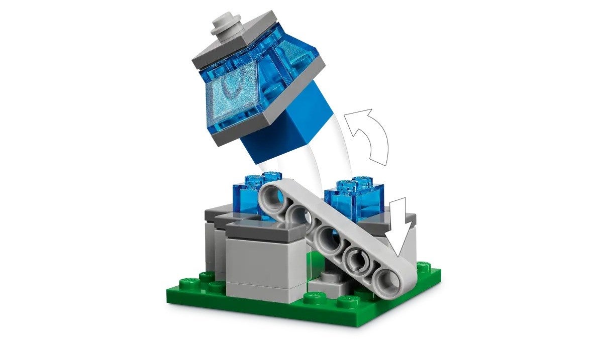 Zestaw Konstrukcyjny LEGO Minecraft Balon Ghast Atak na Wioskę z Postaciami - 5