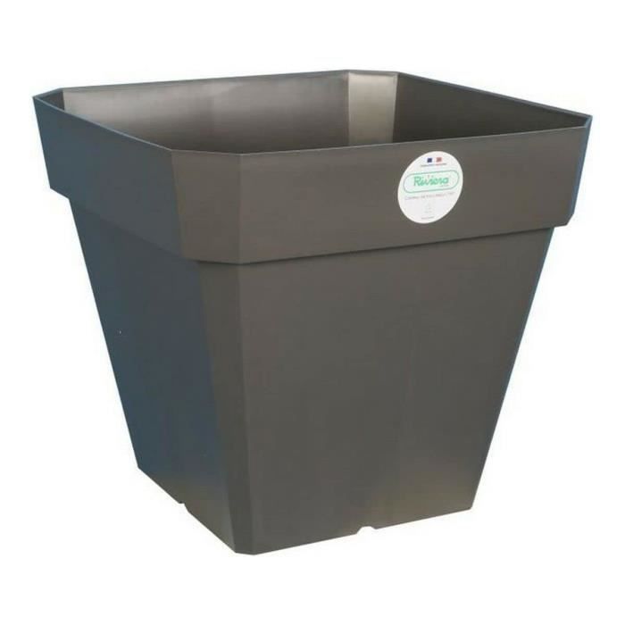 Prosperplast Splofy Vaso Per Piante In Plastica Grigio - 259 Mm - 5