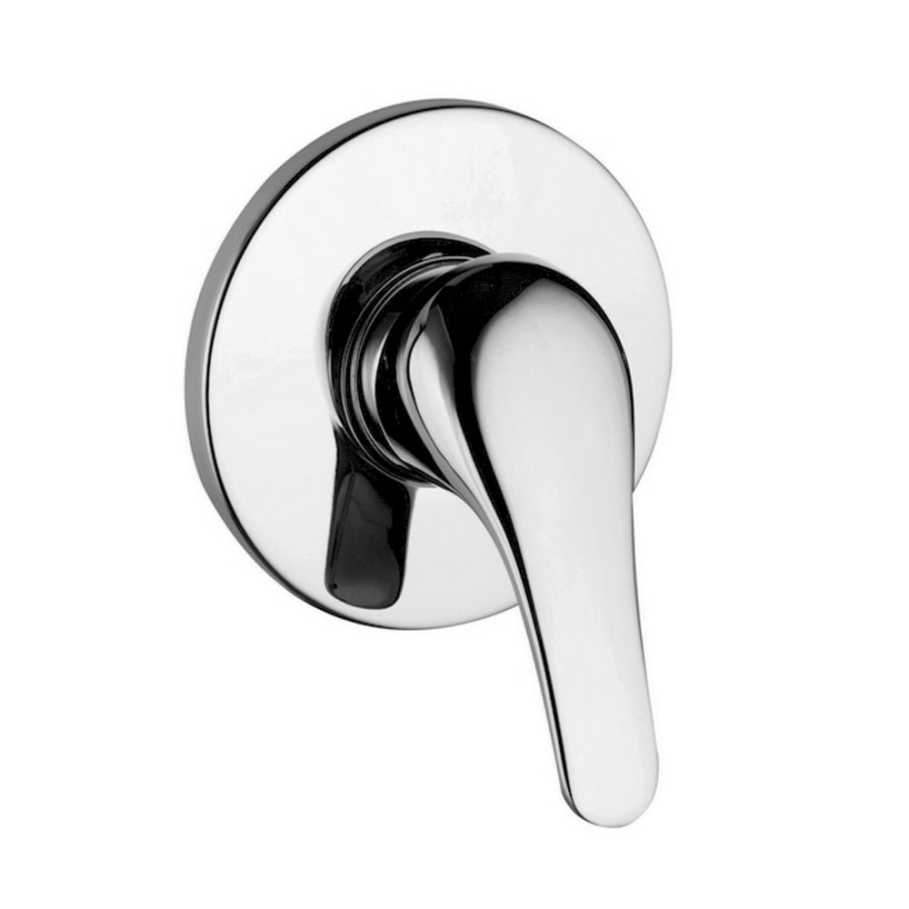 Mitigeur de douche à encastrer en laiton chromé par Rubinetterie ...
