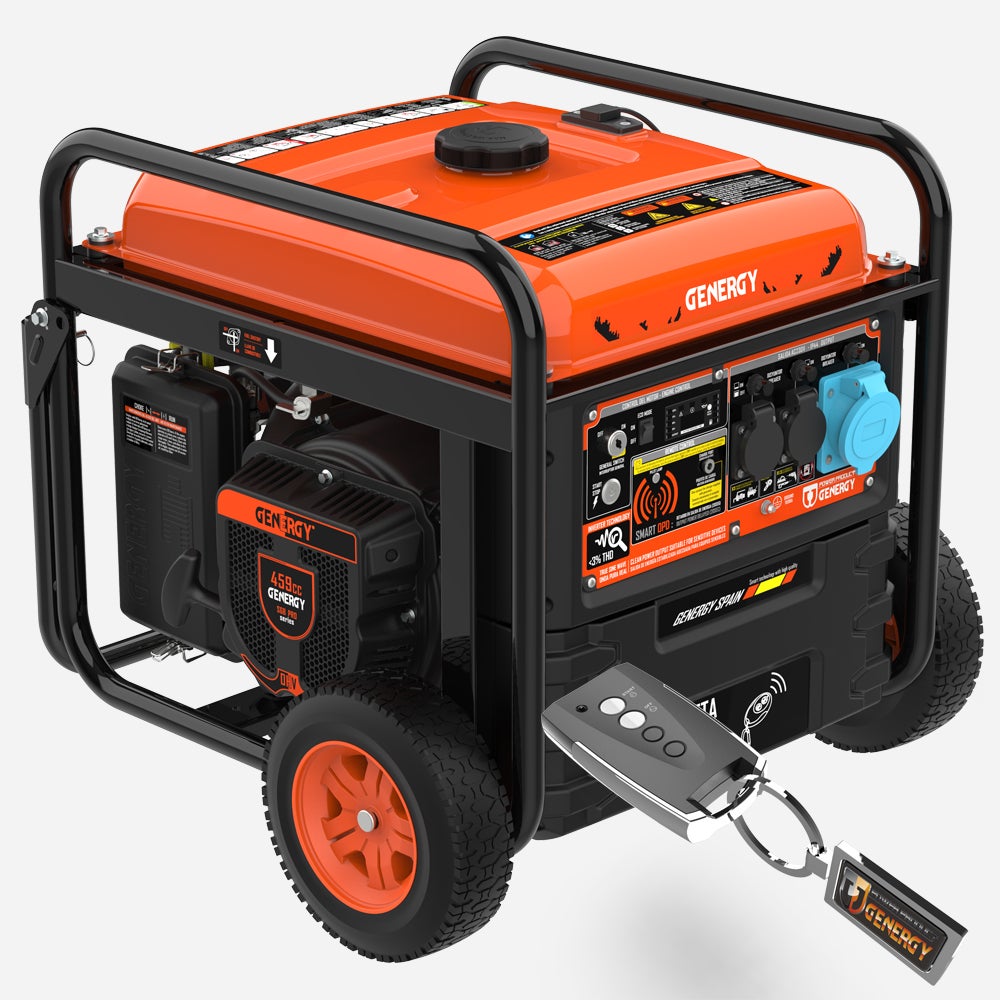 Groupe électrogéne inverter GENERGY CRETA RC 7.5 KW démarrage — free download