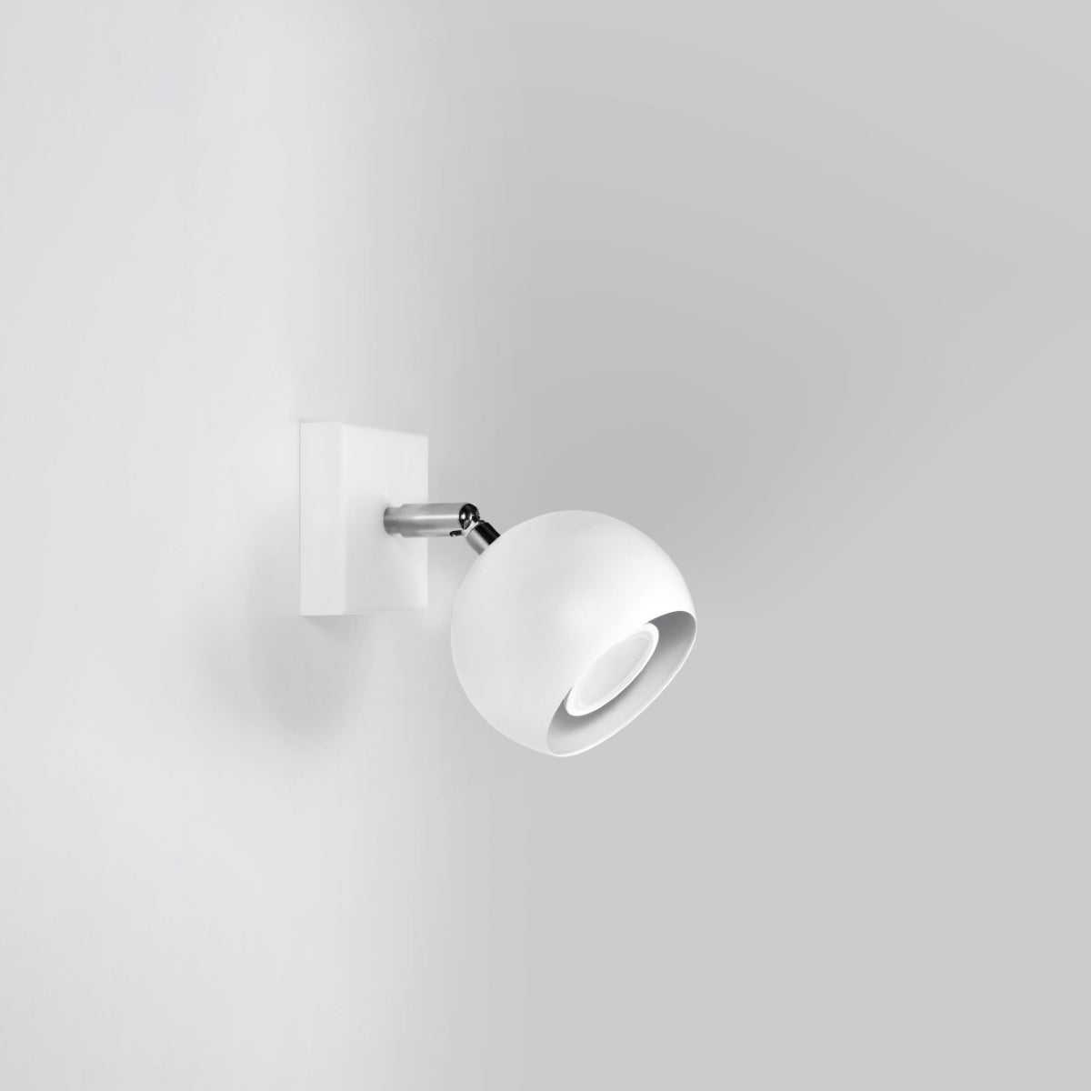 Kinkiet RAYIS biały LED 4000K - 10x16x10cm Sollux
