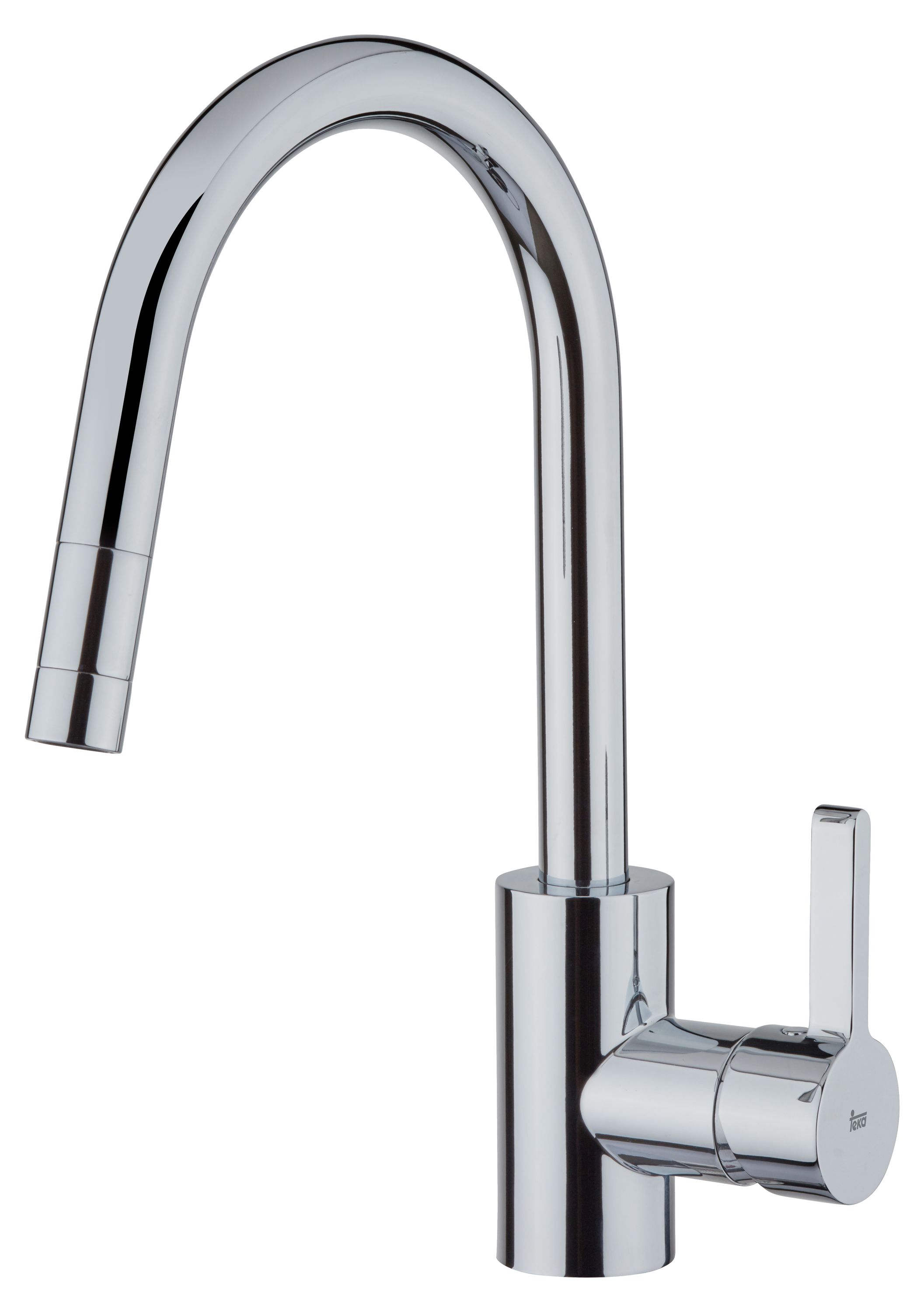 Bateria kuchenna jednouchwytowa z wyciąganą wylewką TEKA MTP 938 chrom