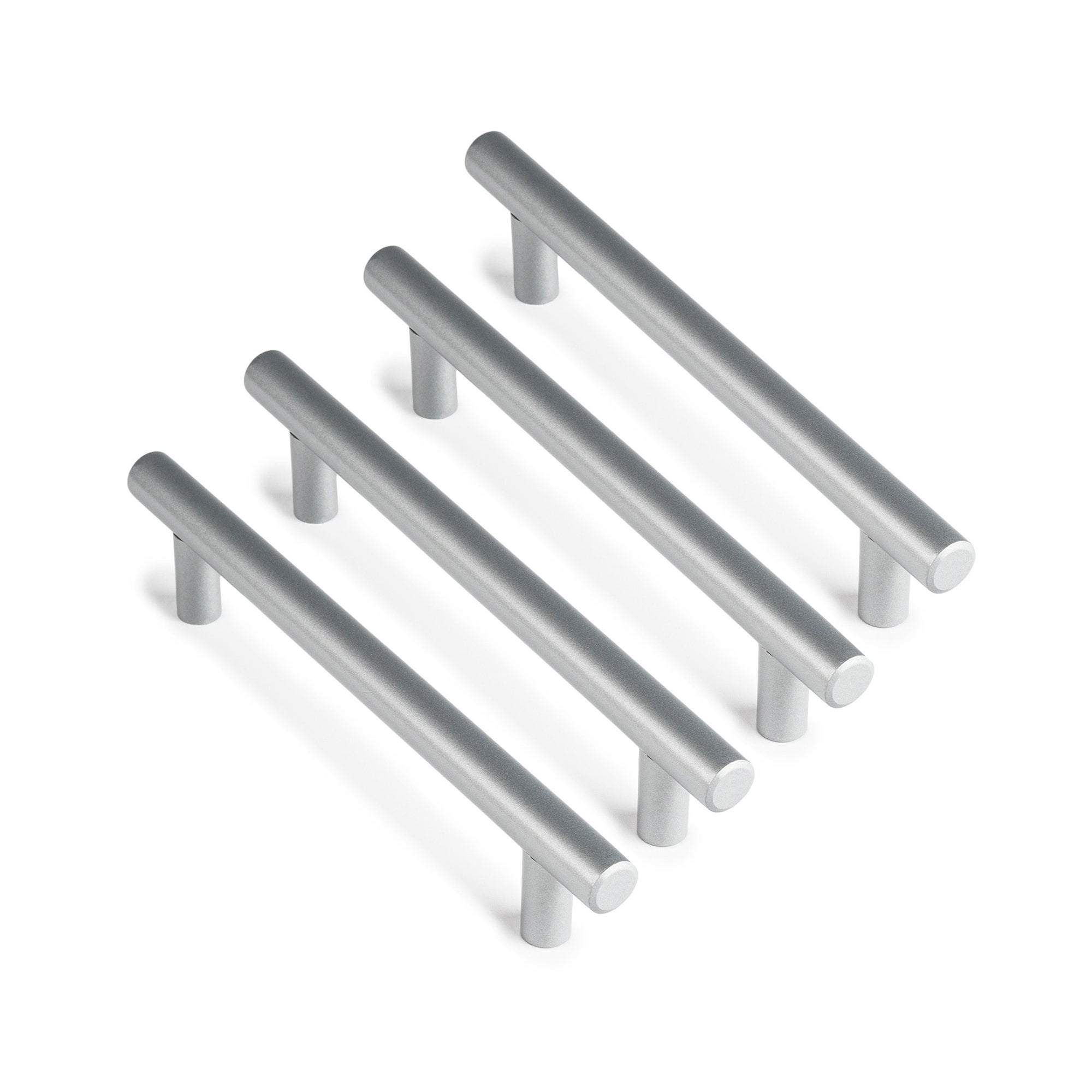 REI | 4 Tiradores para Mueble Cocina Modelo 891H Acero Inox Aluminio ...