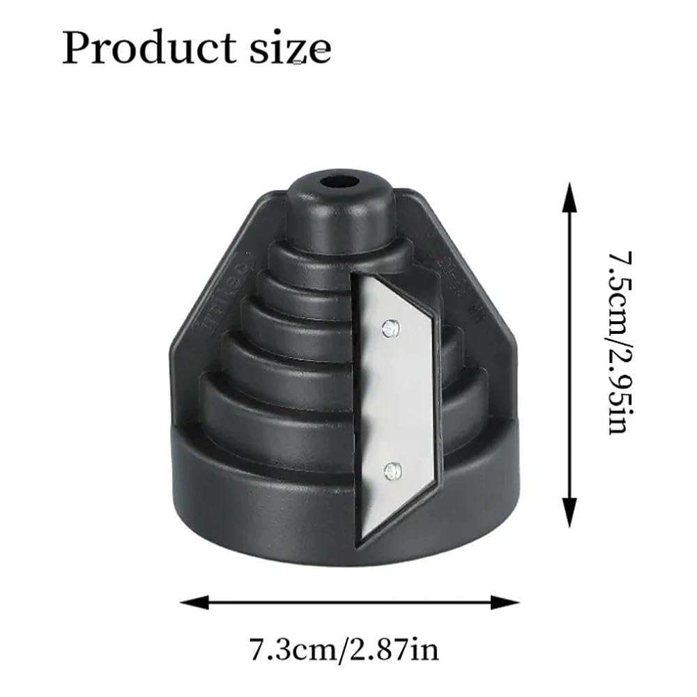 Chanfreineur pour tubes en plastique,ebavureur multicouche PE, ebavureur cuivre pour tubes en plastique de 20 à 63 mm, idéal pour les tubes - 2