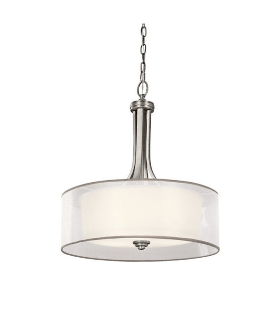 Suspension Lacey Maille de lin Étain antique Leroy Merlin